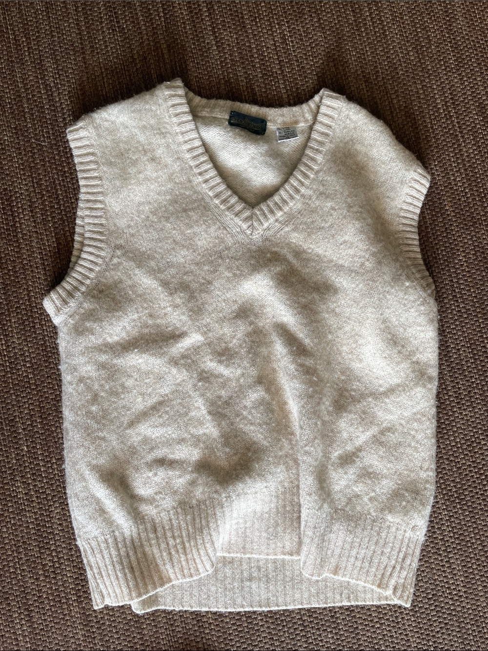 Boundary Waters wool vest
